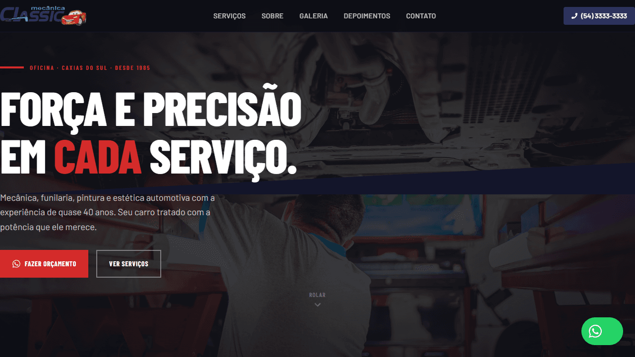 Preview do projeto Classic Mecânica