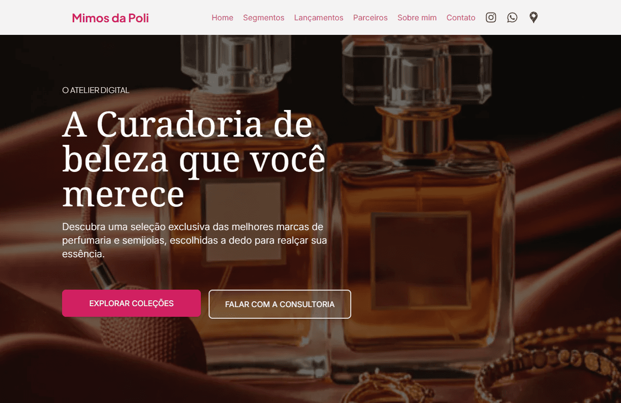 Preview do projeto Mimos da Poli